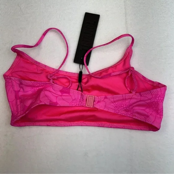 NWT Triangl Mica Pitaya Floral XL Pink Floral Bikini Top - Picture 2 of 4